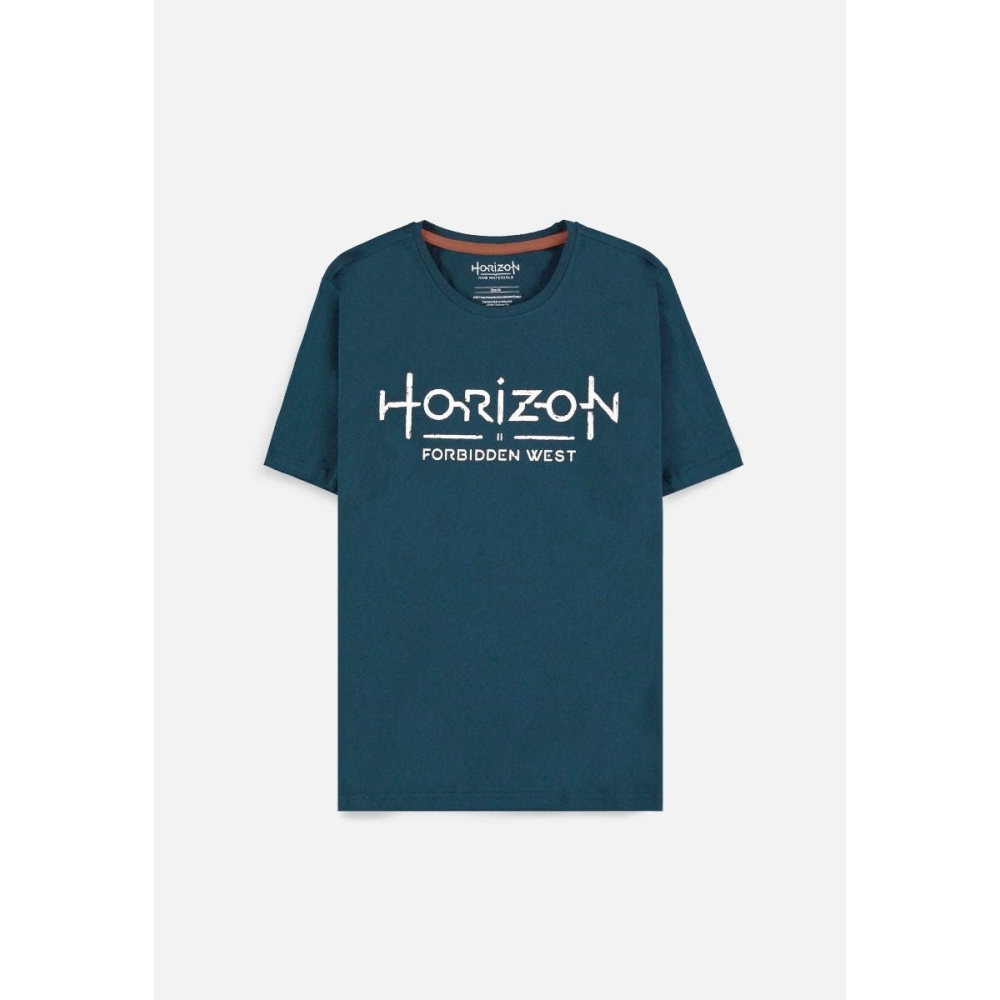 Horizon Forbidden West - Logo Herren T-Shirt - Blau